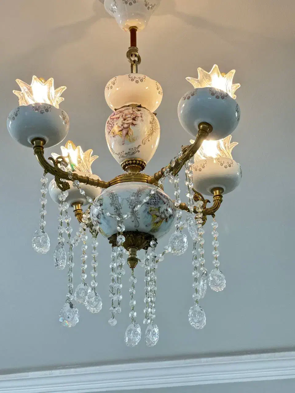 لوستر|لوستر و چراغ آویز|قم, علی آباد سعدگان|دیوار