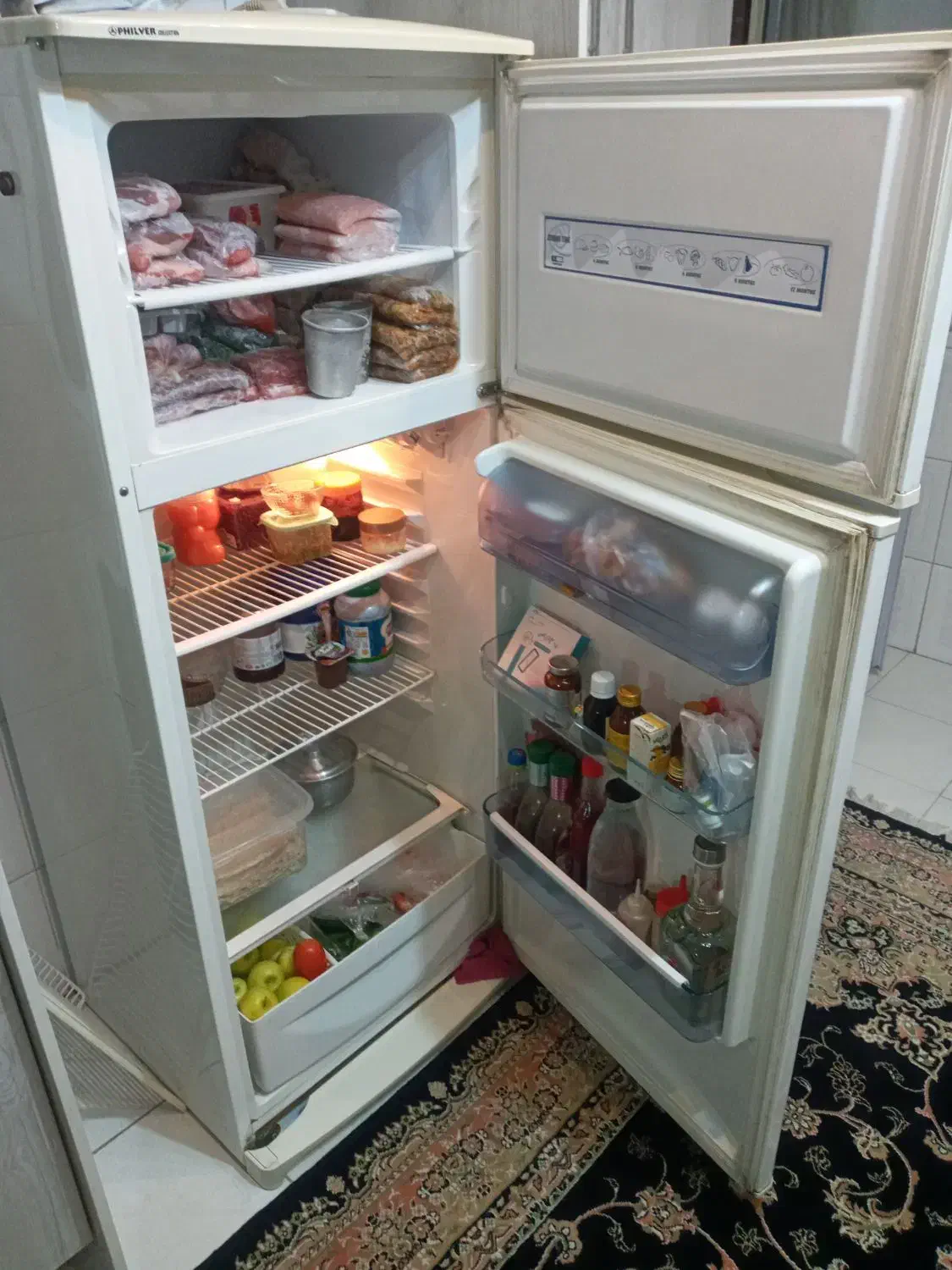 یخچال فیلور|یخچال و فریزر|اندیشه, اندیشه فاز ۱|دیوار