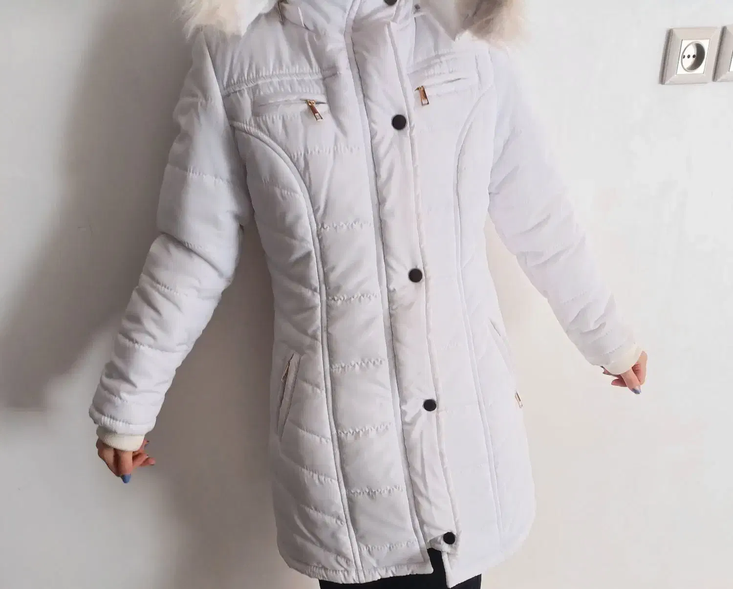 کاپشن پافری سایز۴۰|لباس|دورود, |دیوار