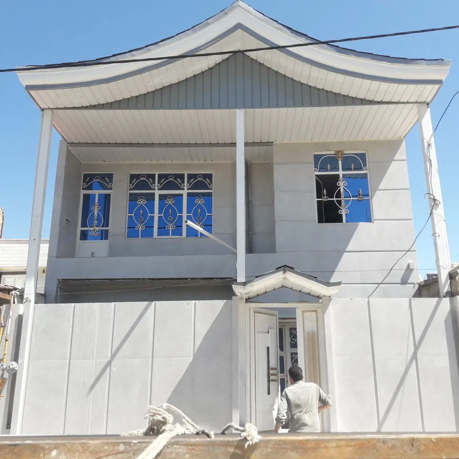 شیروانی جوشکاری آردواز آلاچیق(نووین پوشش)|خدمات پیشه و مهارت|قزوین, |دیوار