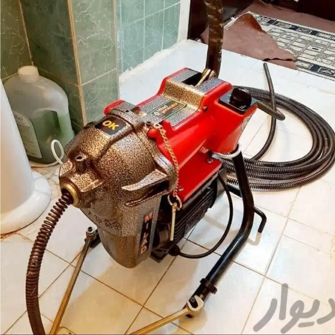 لوله بازکنی بافنربرقی با بهترین دستگاه جدید(مروج)|خدمات پیشه و مهارت|کازرون, |دیوار