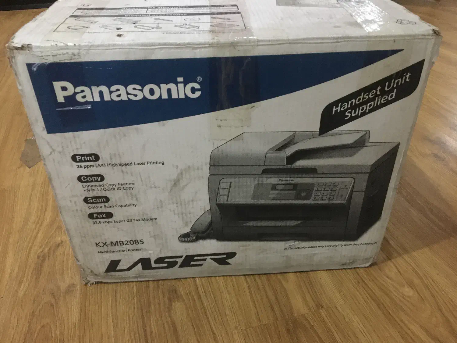 فکس لیزری چندکاره پاناسونیک مدل KX-MB2085|پرینتر، اسکنر، کپی، فکس|تهران, یوسفآباد|دیوار