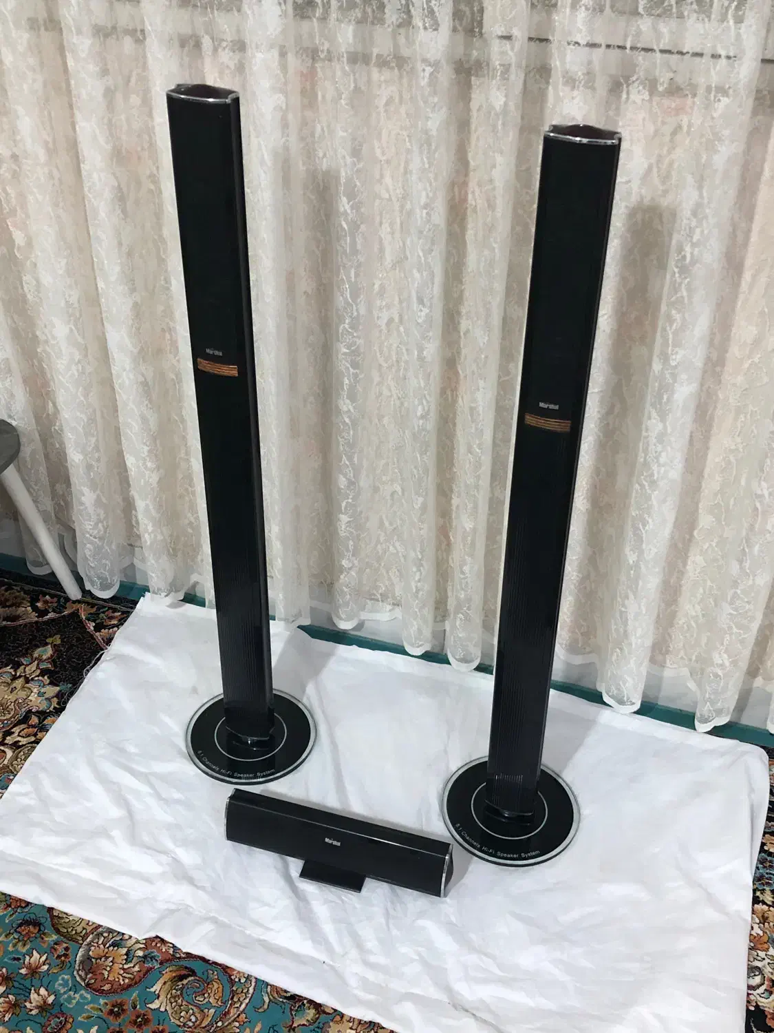 اسپیکر باند بلندگو مارشال باکیفیت درحد نو|سیستم صوتی خانگی|مشهد, توس (بلوار توس)|دیوار