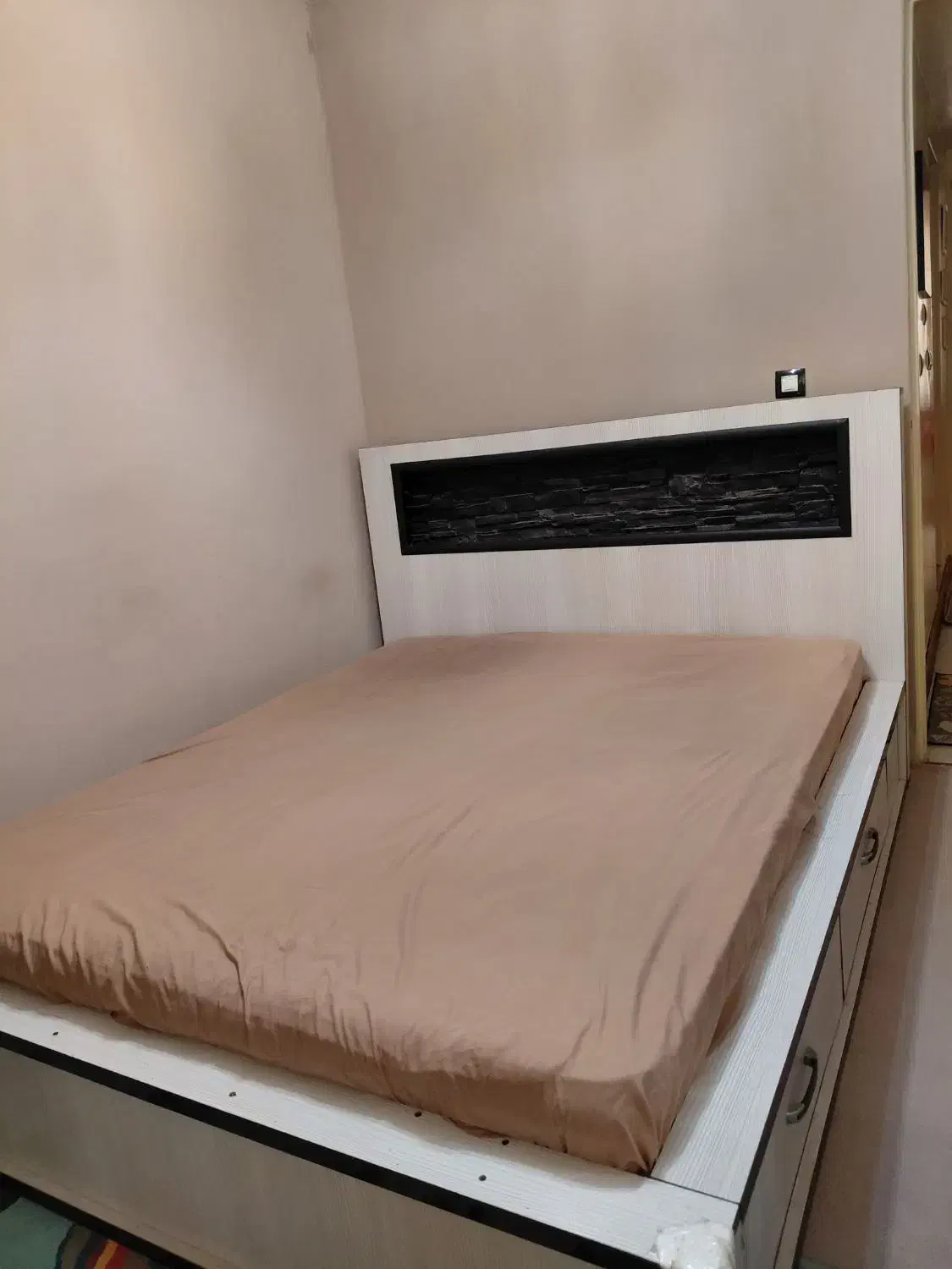 تخت دو نفره ام دی اف|تخت و سرویس خواب|پردیس, فاز ۲|دیوار