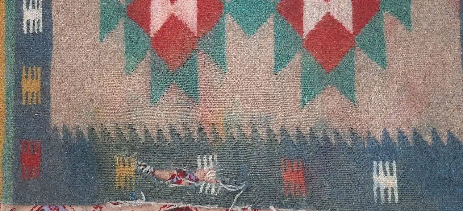 گلیم دست بافت قدیمی|گلیم، جاجیم، گبه|تهران, قصر فیروزه ۲|دیوار