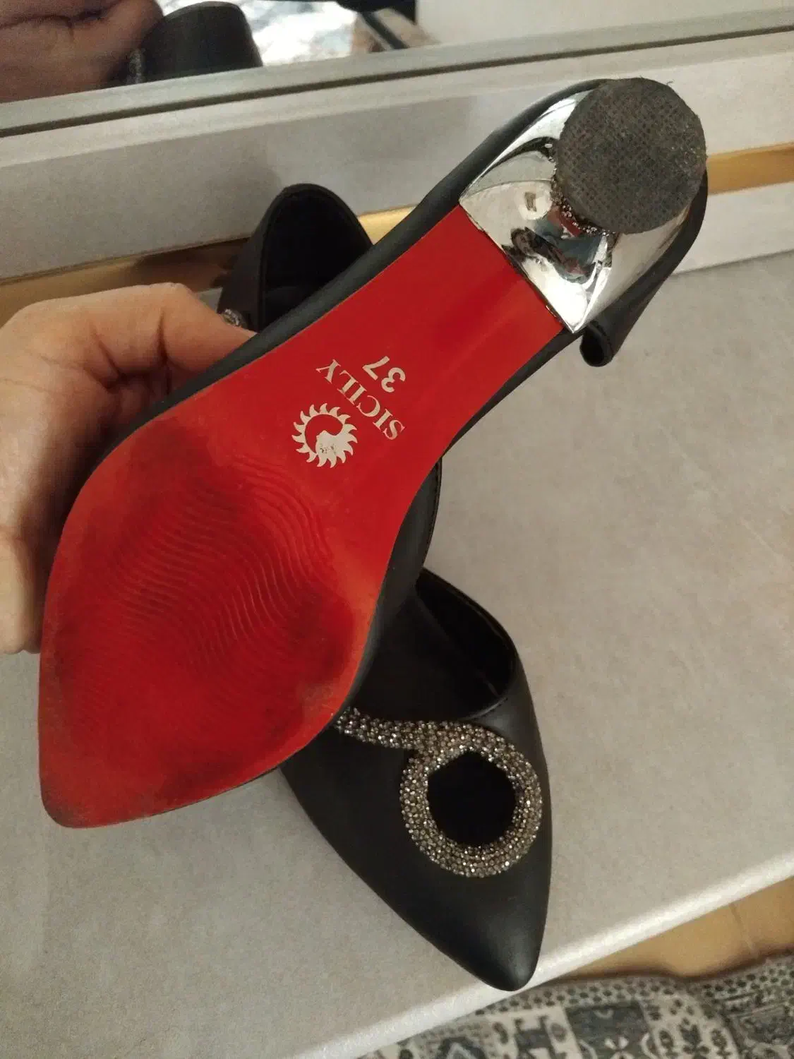 کفش مجلسی شیک در حد نو|کیف، کفش، کمربند|فردیس, شهرک ارم|دیوار