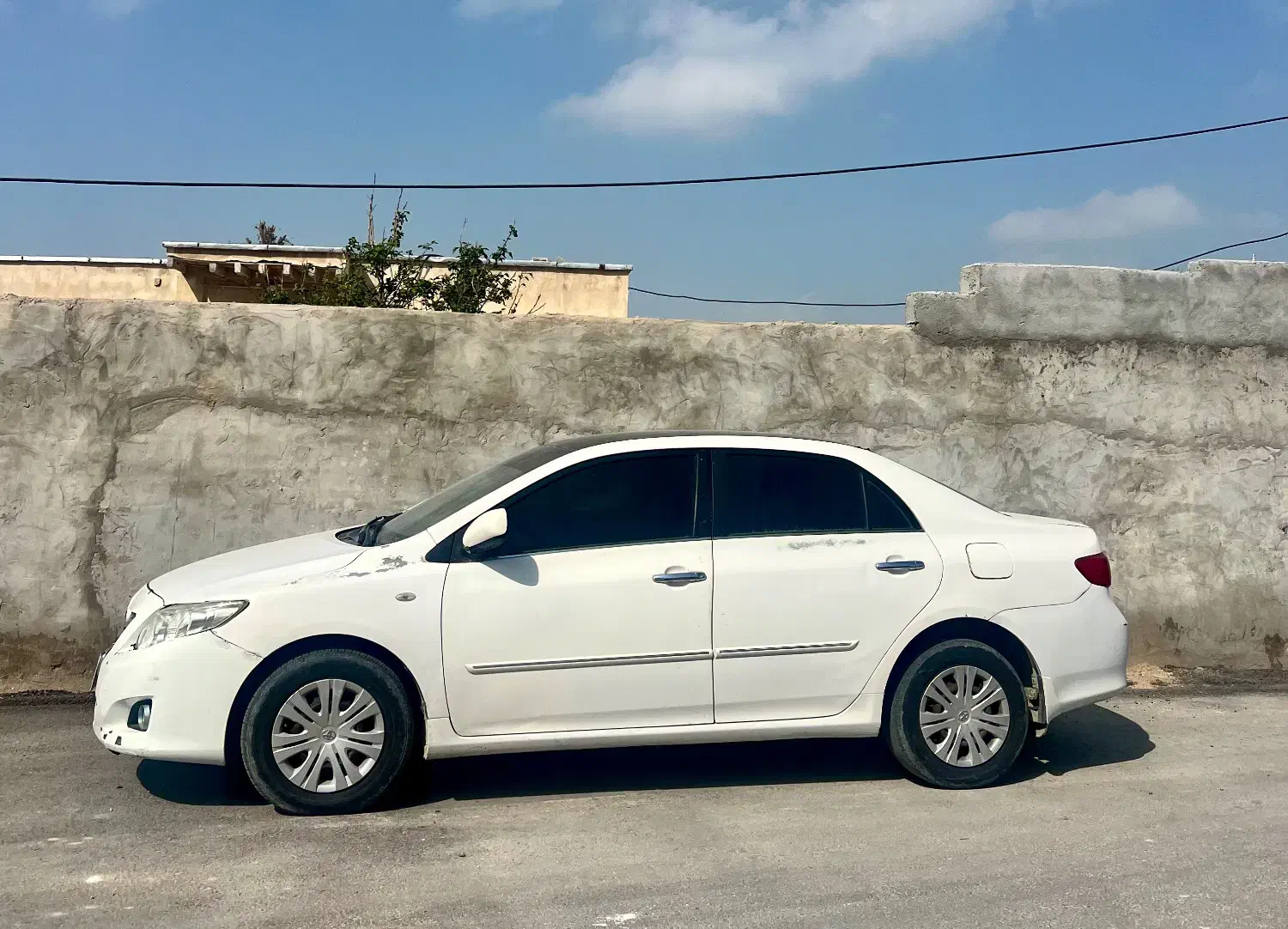 تویوتا کرولا سفید ۲۰۰۹|خودرو سواری و وانت|قشم, |دیوار