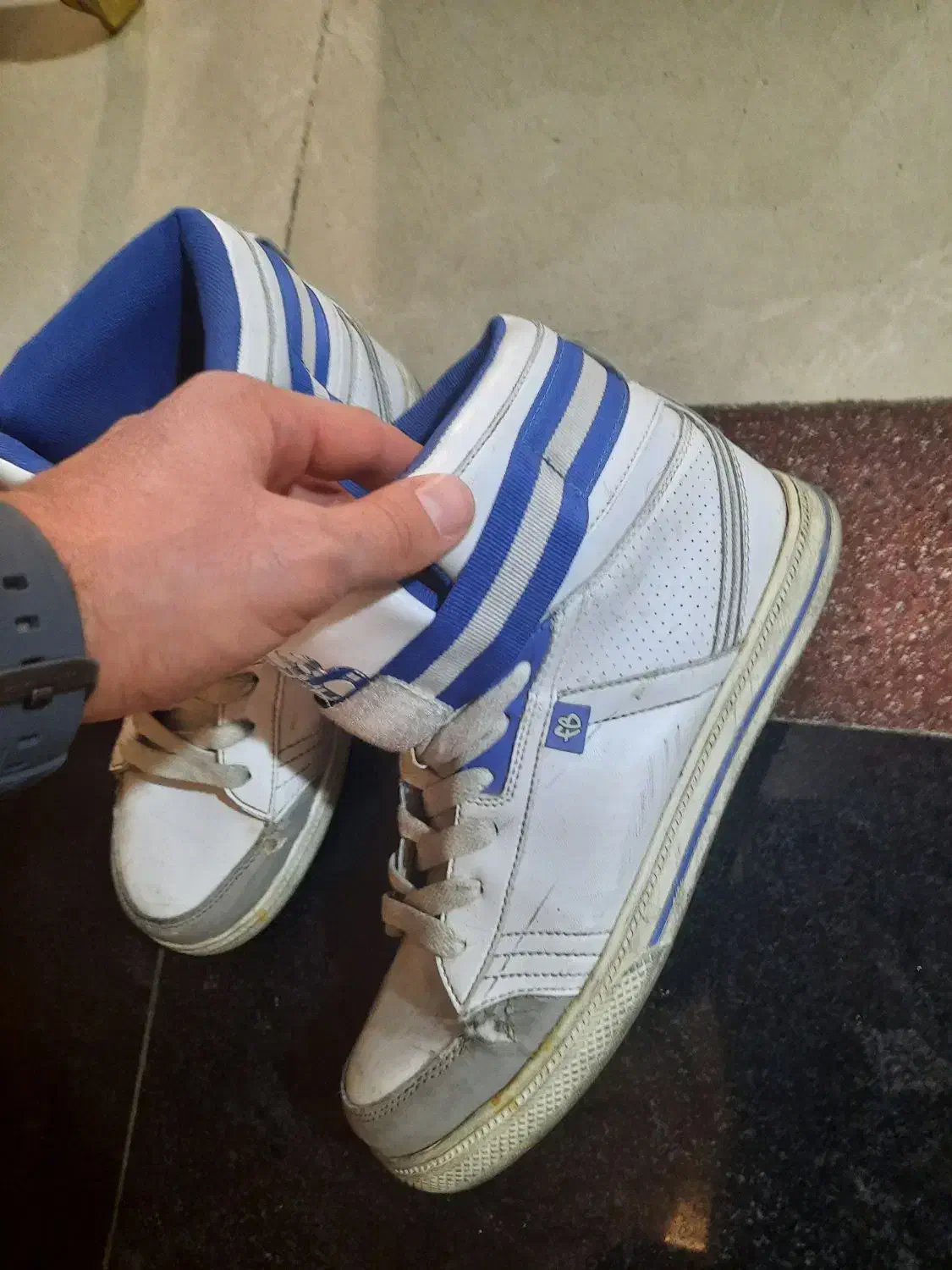 کتونی ساق دار سایز ۴۲/۴۳ برند  FB اورجینال خارجی|کیف، کفش، کمربند|اندیشه, اندیشه فاز ۲|دیوار