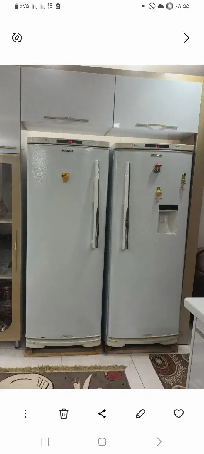 یخچال دوقلو مارک سیلوان|یخچال و فریزر|فلاورجان, |دیوار