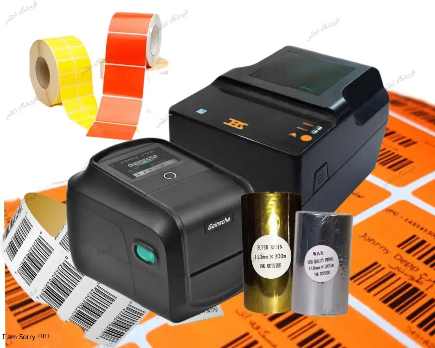 فاکتور زن پرینتر لیبل فیش پرینتر رمو ، sky ، دلتا|پرینتر، اسکنر، کپی، فکس|اصفهان, چرخاب|دیوار