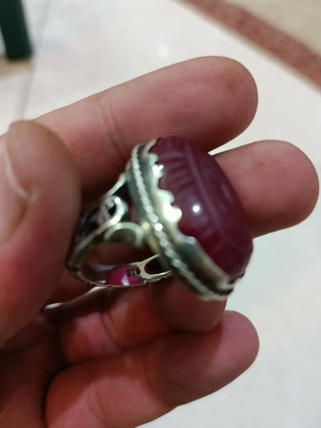 یاقوت شمایل علی (ع)|جواهرات|شاندیز, |دیوار