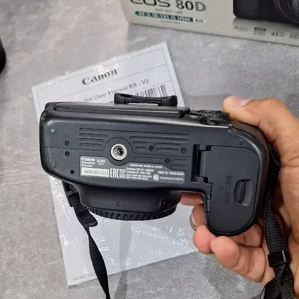دوربین عکاسی canon 80d|دوربین عکاسی و فیلم‌برداری|رباط‌کریم, الارد|دیوار