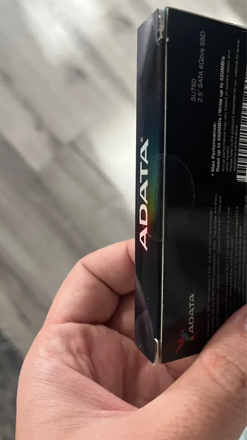 هارد SSD اینترنال SU750 ADATA آکبند|قطعات و لوازم جانبی رایانه|تهران, حشمتیه|دیوار