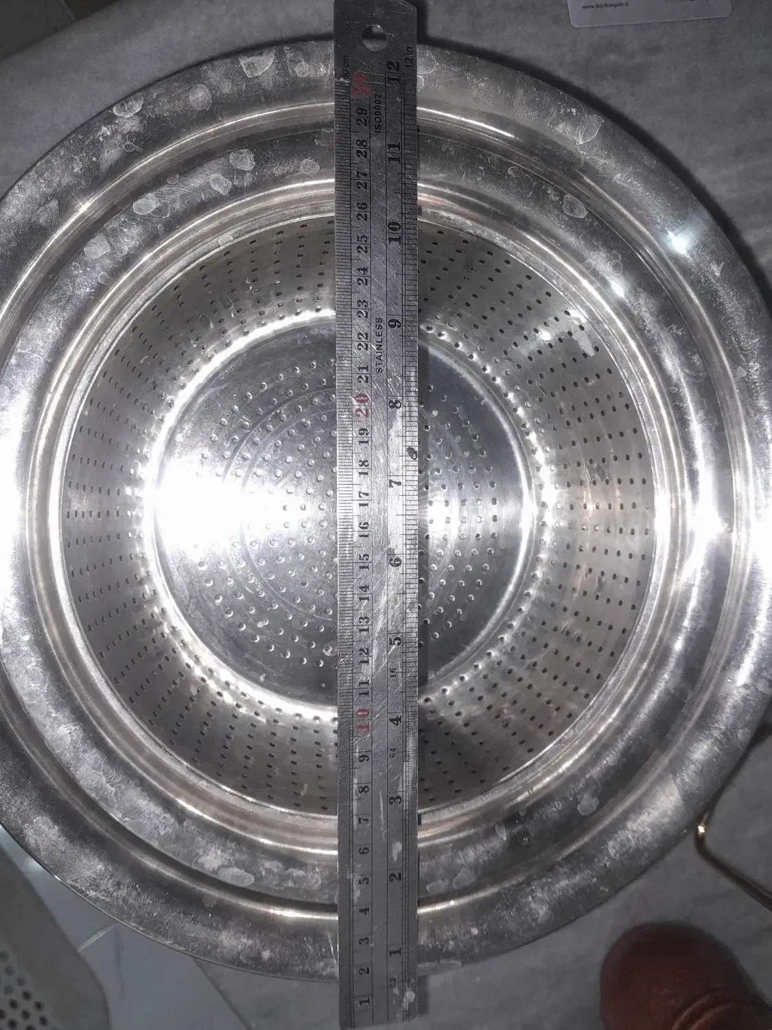 آبکش، صافی استیل در حد نو|آبچکان و نظمدهنده ظروف|تبریز, |دیوار