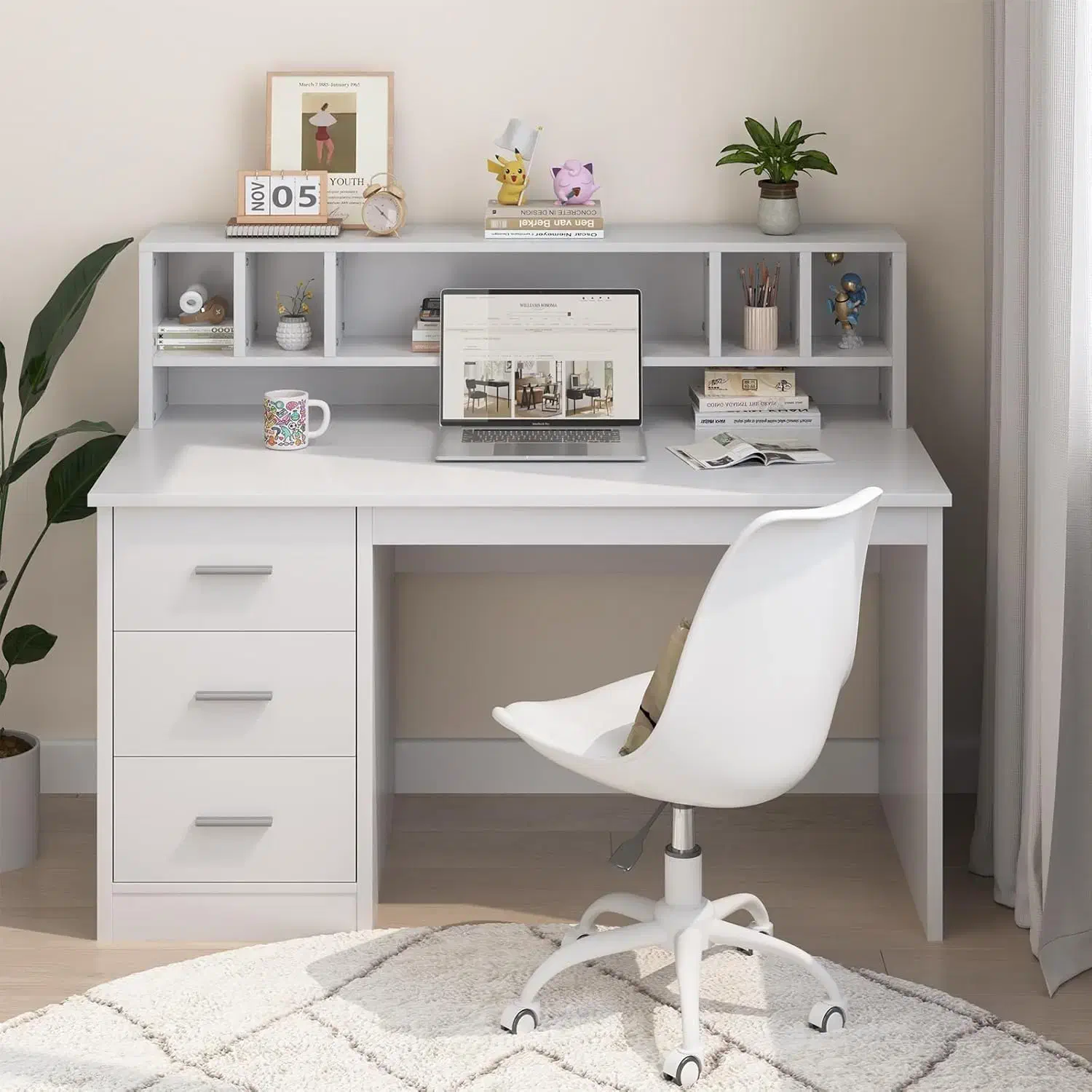 میز تحریر ۳کشو شیک جادار|میز تحریر و کامپیوتر|تهران, ولنجک|دیوار