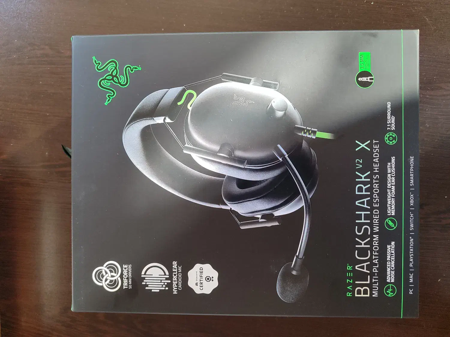 هدست ریزرBlack shark v2x|قطعات و لوازم جانبی رایانه|رشت, خمیران زاهدان|دیوار