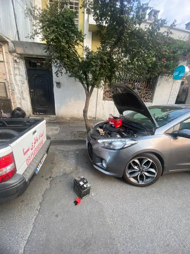 باطری خودرو/باتری ماشین/ امداد باطری/ باطری موتوری|قطعات یدکی و لوازم جانبی|رشت, منظریه|دیوار