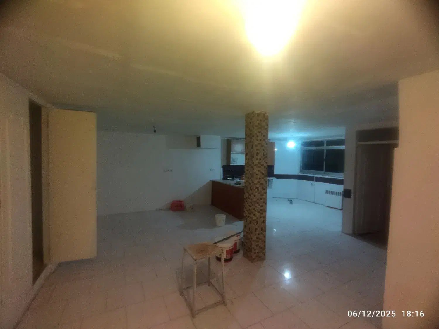 ۶۵متر ۱خواب طبقه همکف ( تخلیه، نقاشی شده )