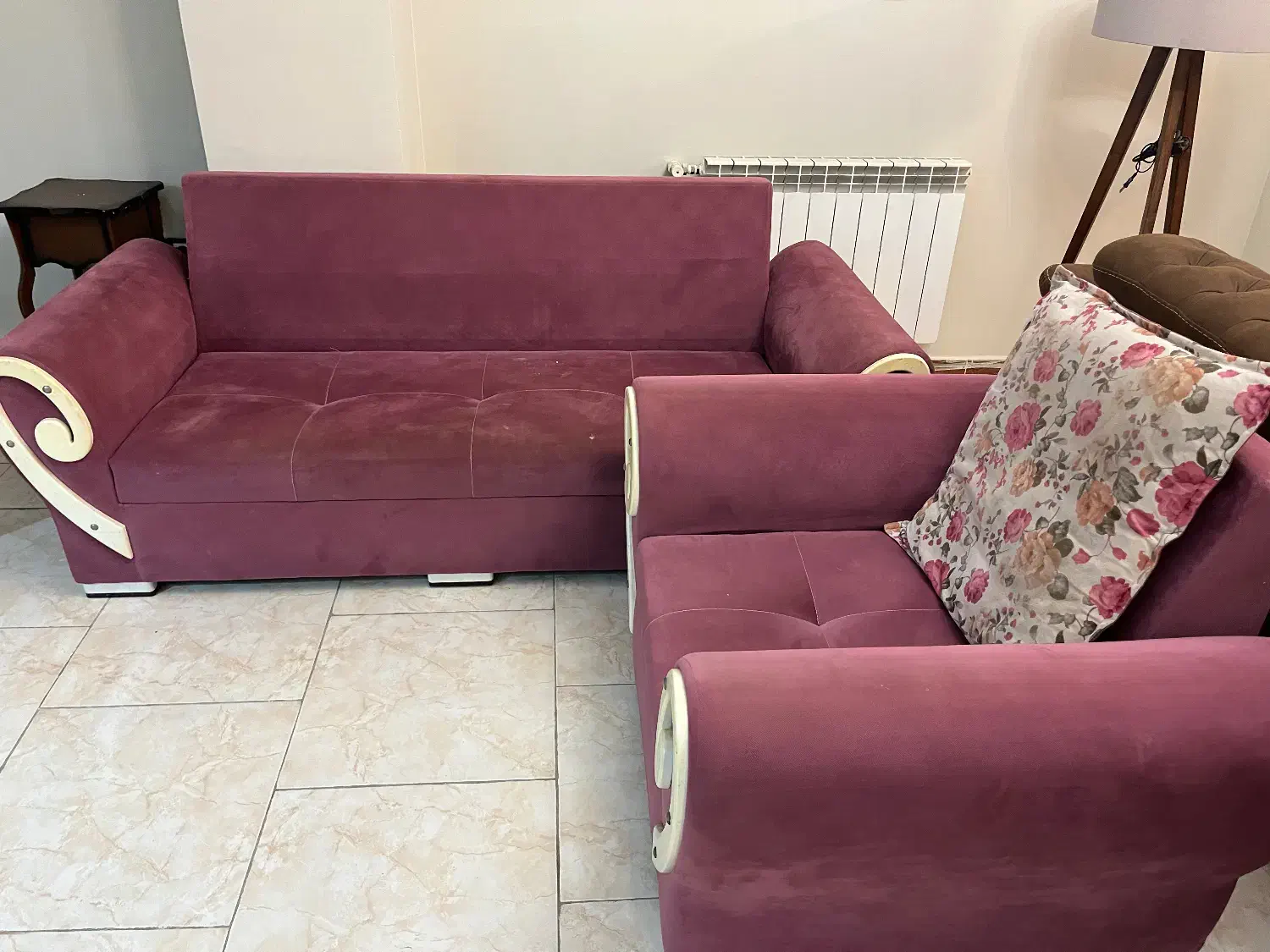 مبل راحتی|مبلمان خانگی و میز عسلی|رشت, کاکتوس|دیوار