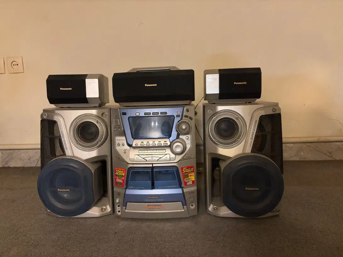 ضبط صوت نوستالژی پاناسونیک *ساخت سنگاپور*|سیستم صوتی خانگی|کرج, گوهردشت|دیوار