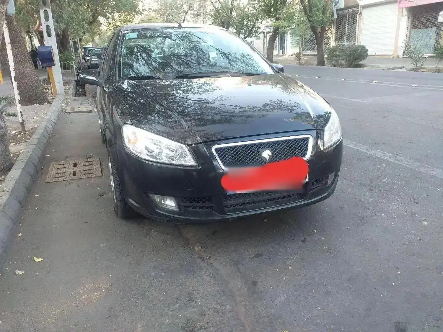 فروش رانا lx مشکی بدون رنگ کامل و کم کارکرد|خودرو سواری و وانت|تبریز, |دیوار