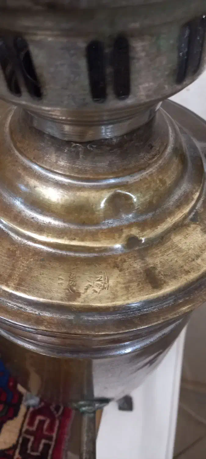 سماور زغالی قدیمی|کلکسیون اشیاء عتیقه|مشهد, نیروی هوایی|دیوار