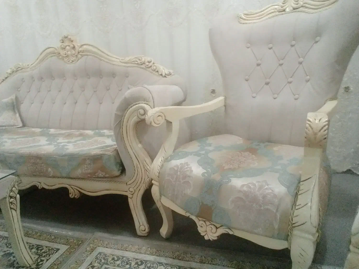 مبل درحدوسالم با جلو مبلی فوری فوری|مبلمان خانگی و میز عسلی|مشگین شهر, |دیوار