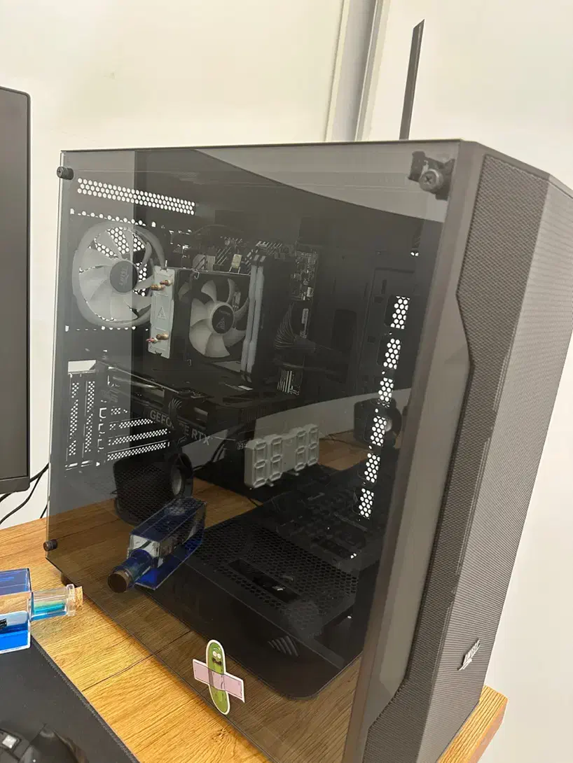 کیس اسمبل شده گیمینگ avset-gt کارت گرافیک ۴۰۶۰|رایانه رومیزی|کیش, |دیوار