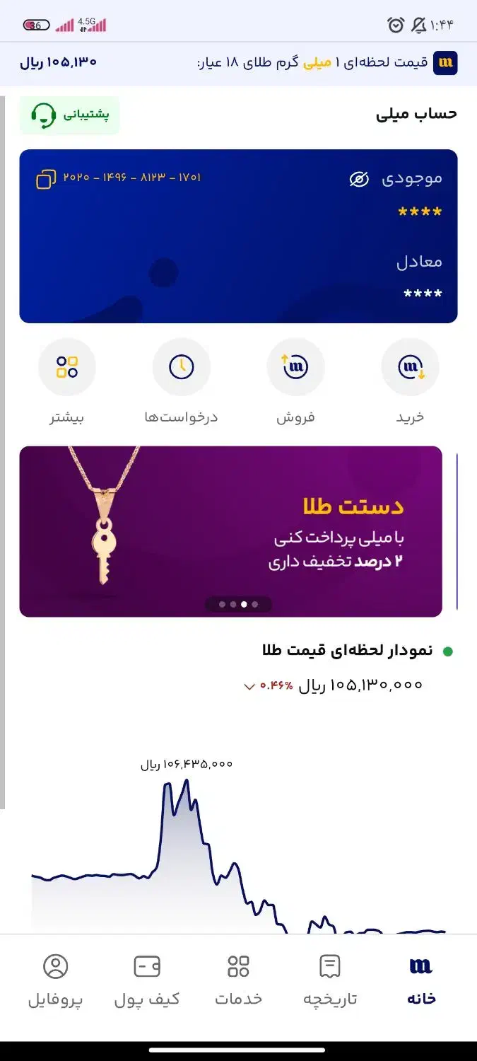 میلی|کارت هدیه و تخفیف|یاسوج, |دیوار