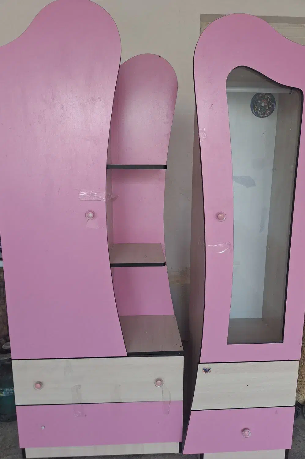 کمدلباسی دخترانه|جاکفشی، کمد، دراور|برازجان, |دیوار