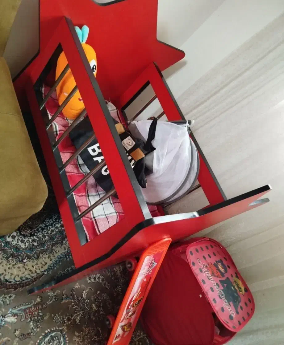 هم تخت گارد دار هم ننو|تخت و صندلی بچه|فاضل آباد, |دیوار