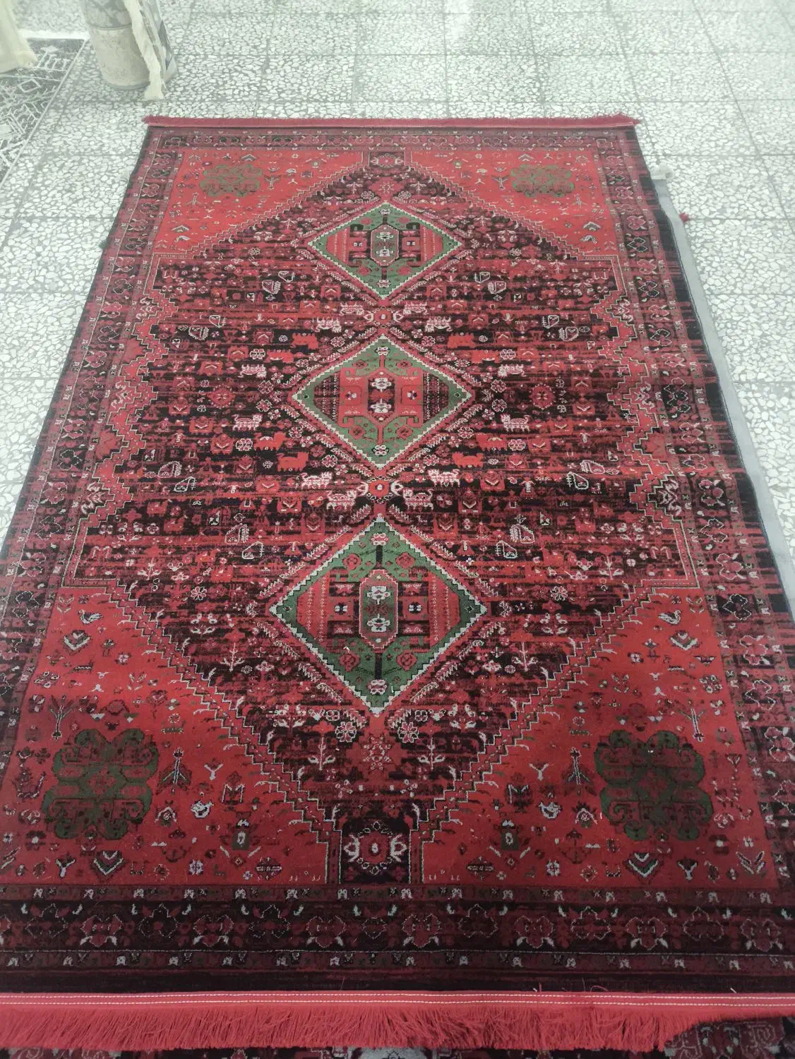 قالیچه ۴ متری|فرش|کاشان, عربها|دیوار