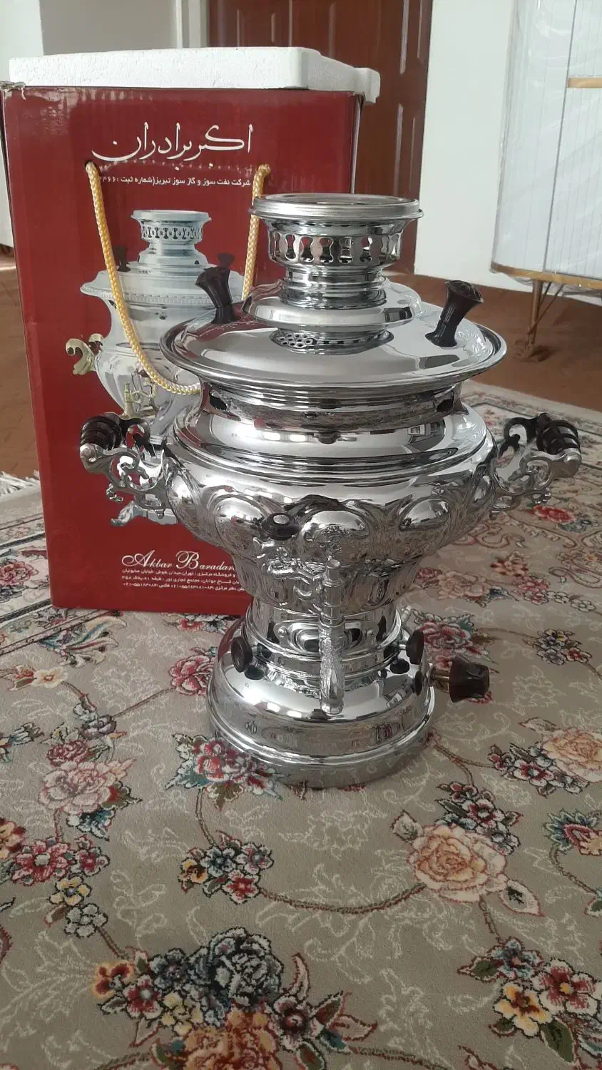 سماور اکبربرادران ۶لیتری|سماور، چایساز، قهوهساز|اسدآباد, |دیوار