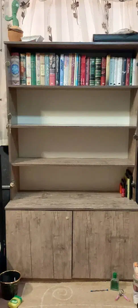 کمد کتابخانه|کتابخانه، شلف، قفسههای دیواری|شاهرود, |دیوار