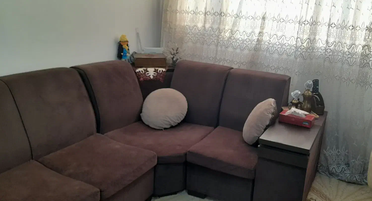 مبل کم جا مدل ال|مبلمان خانگی و میز عسلی|هشتگرد, شهرک پارسیان|دیوار