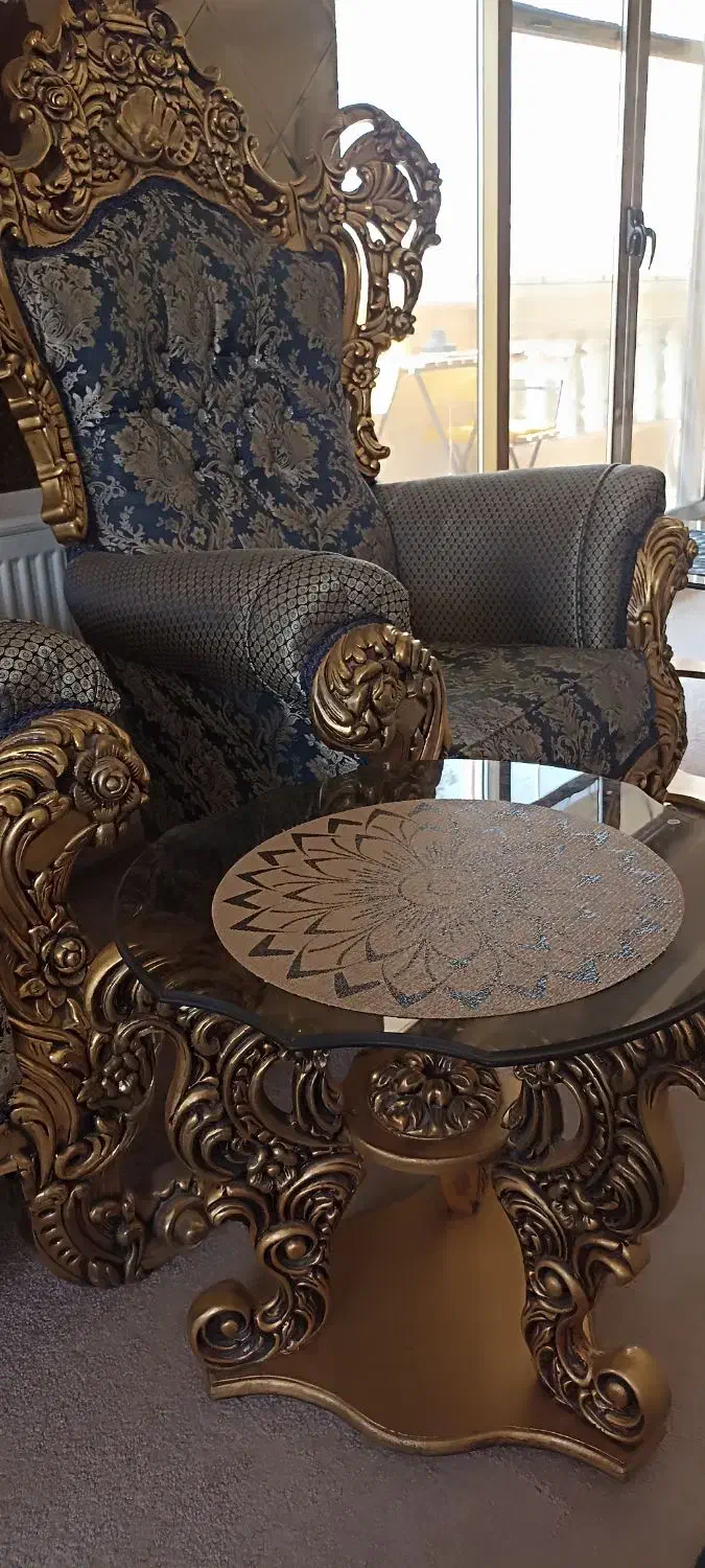 مبل سلطنتی|مبلمان خانگی و میز عسلی|تبریز, |دیوار