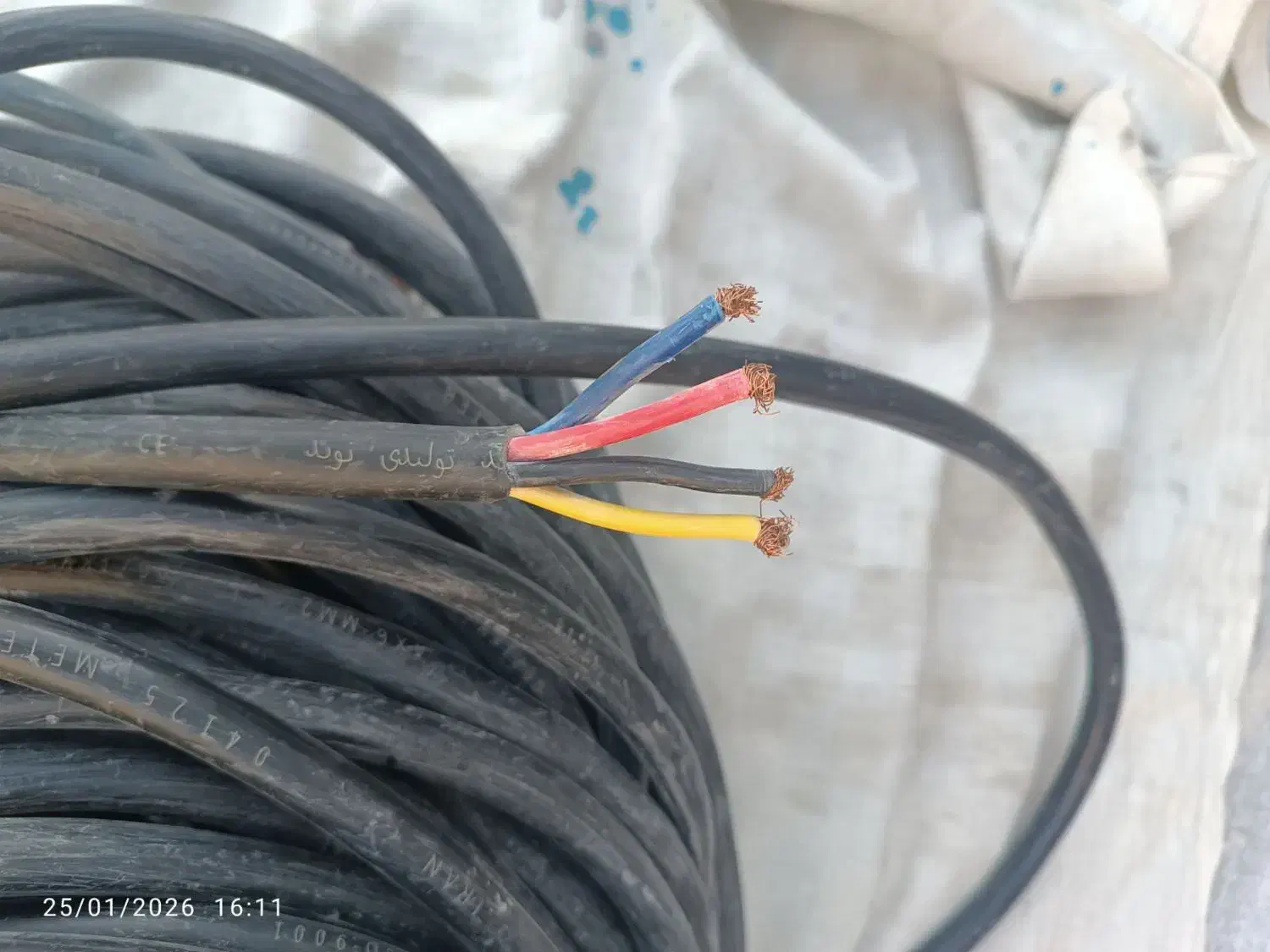 کابل4در6/برق/ساختمانی|مصالح و تجهیزات ساختمان|تهران, شهرک خرازی|دیوار