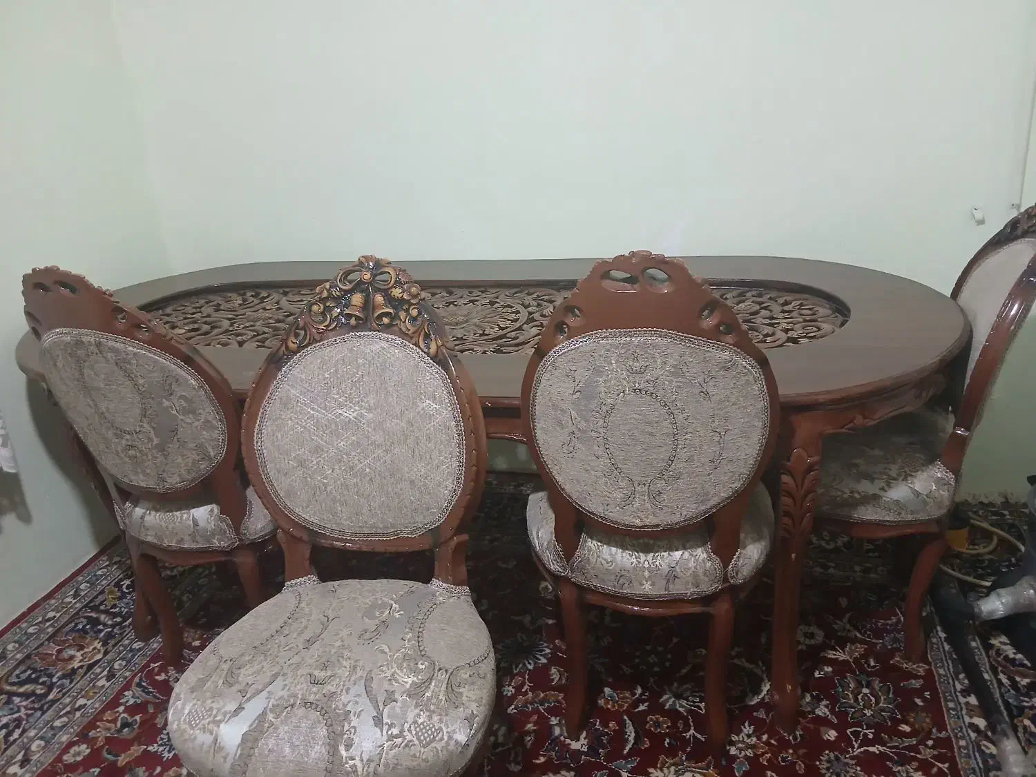 میز نهارخوری|میز و صندلی غذاخوری|اسفراین, |دیوار