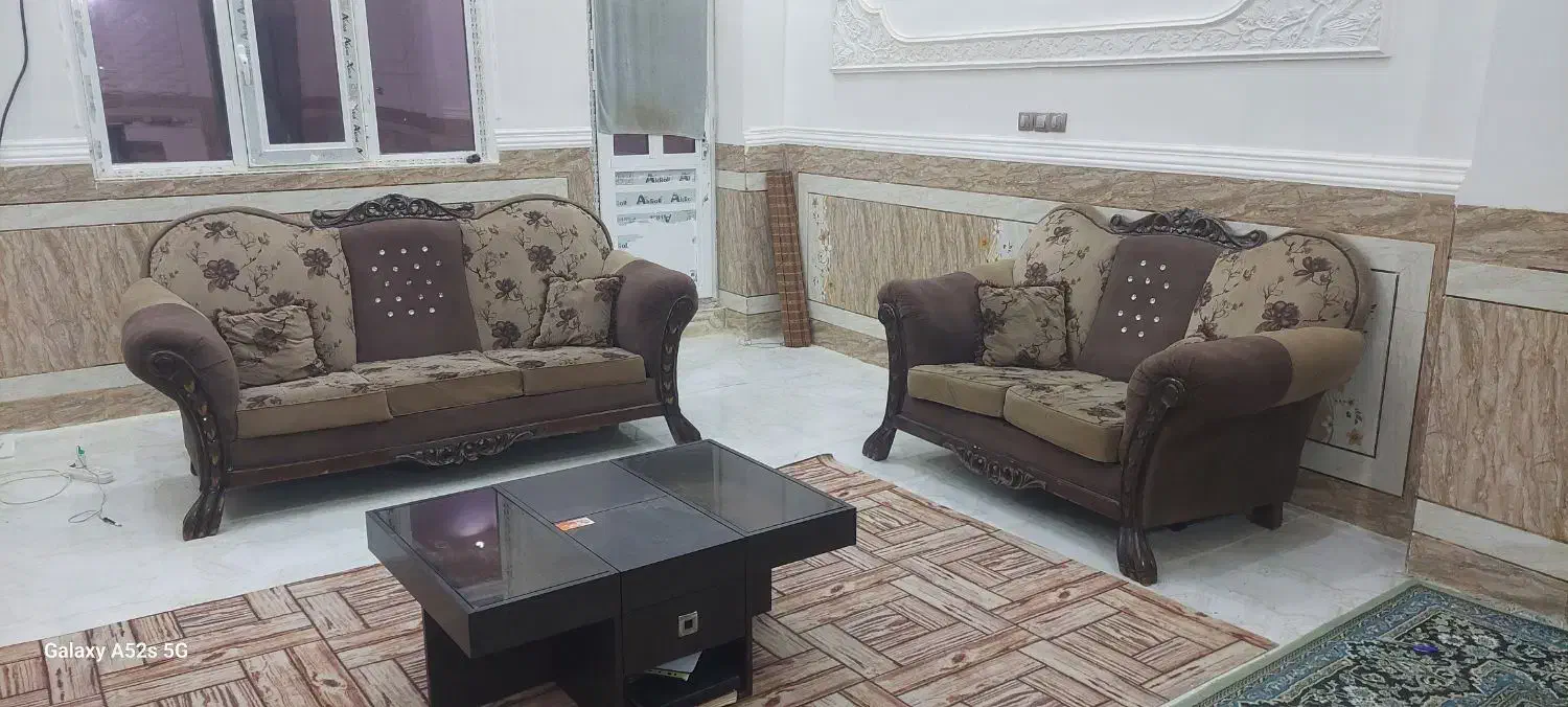 مبل سلطنتی ۷نفره زیر قیمت|مبلمان خانگی و میز عسلی|چابهار, |دیوار