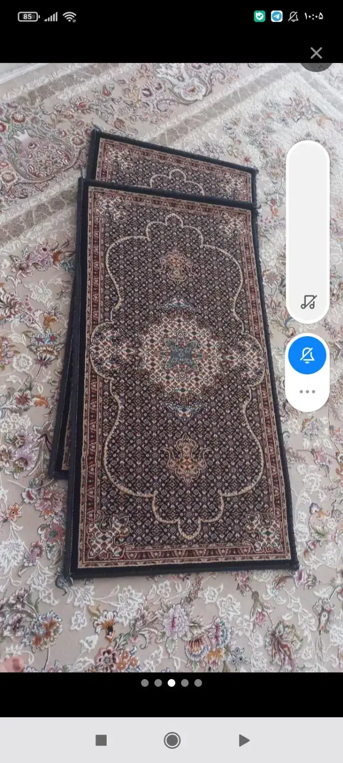 فرش اتاق خواب  وپادری دوعدد|فرش|اردبیل, |دیوار