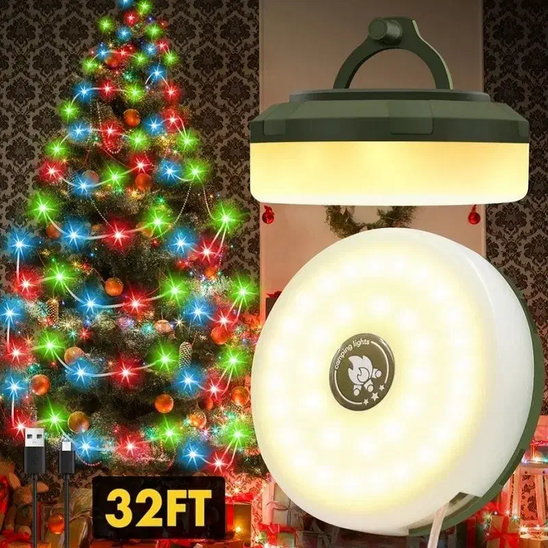 چراغ کمپینگ شارژی مدل ریسه دار LL-B50 با قیمت مناس|ریسه و چراغ تزئینی|تهران, سعادتآباد|دیوار