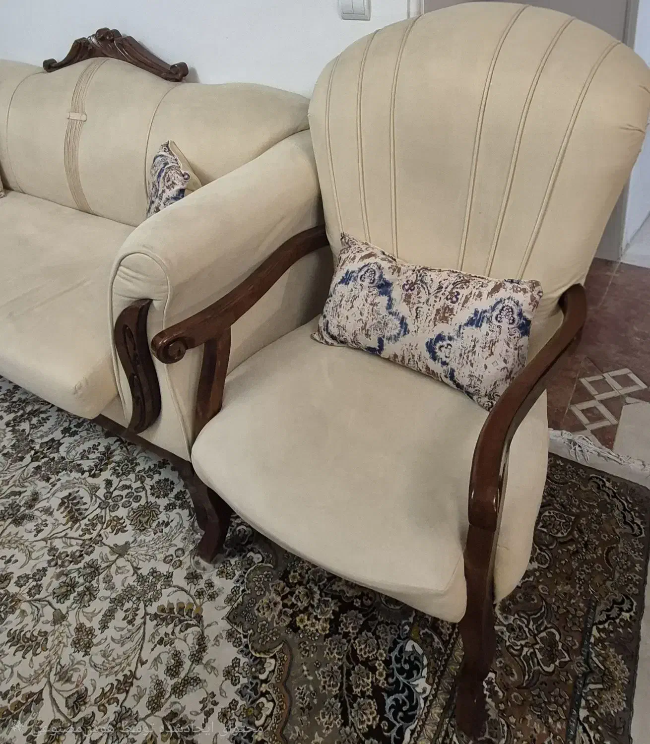 مبل هفت نفره ۲ دست، میز ناهار خوری با صندلی|مبلمان خانگی و میز عسلی|تهران, شادمان|دیوار