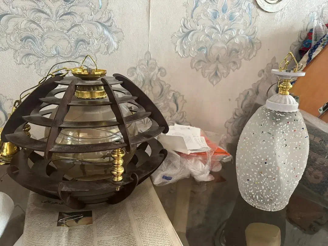 لوستر|لوستر و چراغ آویز|اردبیل, |دیوار