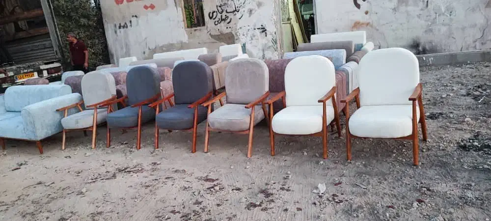 مبل مینی مال 8 نفره|مبلمان خانگی و میز عسلی|بروجن, |دیوار