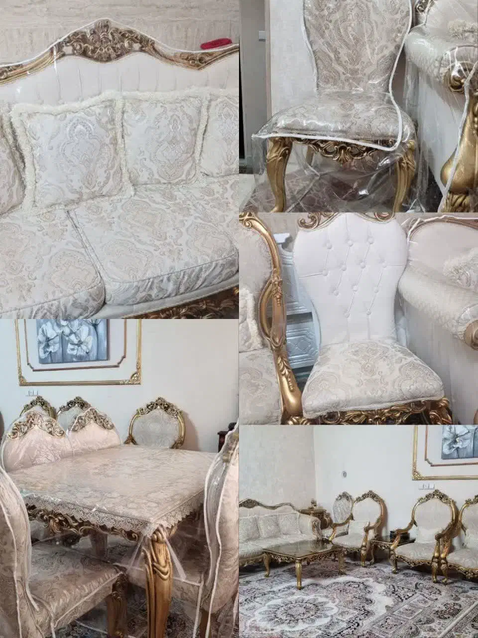 مبل ومیزناهارخوری|مبلمان خانگی و میز عسلی|قم, پاسدار|دیوار