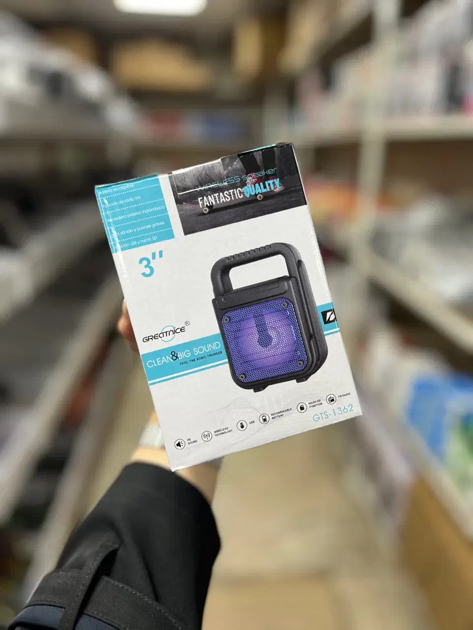 اسپیکر کوچک بلوتوثی ۳ اینچ|پخشکننده همراه|اسلامشهر, شهرک مفیدی|دیوار