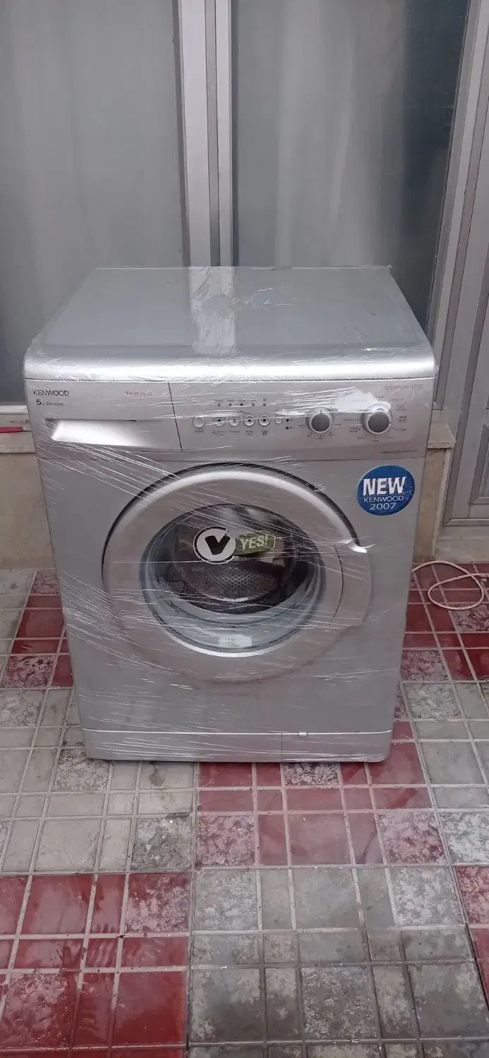 لباسشویی ۵ کیلویی کنوود انگلستان|ماشین لباسشویی و خشک‌کن لباس|تبریز, |دیوار