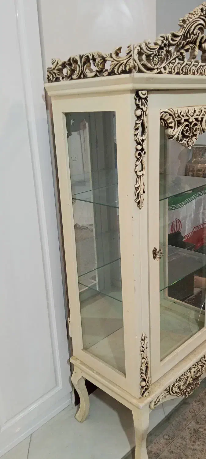 ویترین بین مبلی|بوفه، ویترین، کنسول|گرمدره, |دیوار