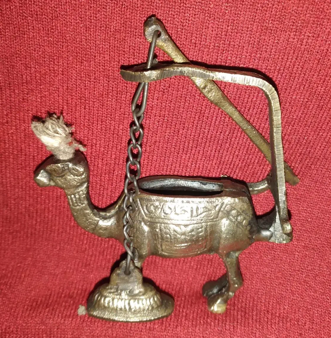 پیسوز شتر برنجی قدیمی و سنگین|کلکسیون اشیاء عتیقه|تهران, صادقیه|دیوار