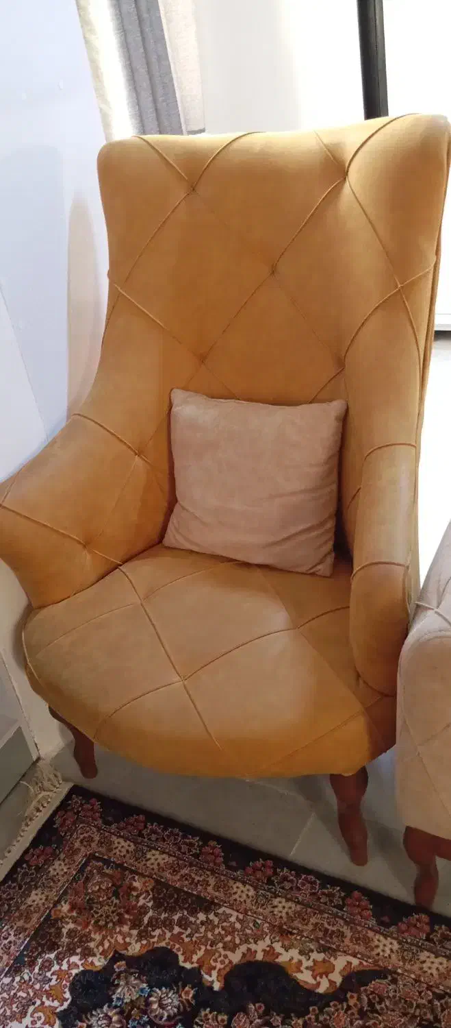 مبل ۲تاتک نفره درحدنونوباجلومبلی ۸۵۰۰.|مبلمان خانگی و میز عسلی|قوچان, |دیوار